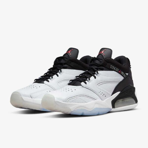 Nike Air Jordan Point Lane Asw Sko Herre Svarte Hvite Grå Rød