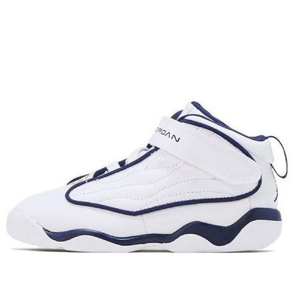 Nike Air Jordan Pro Strong Sko Barn Hvite Blå
