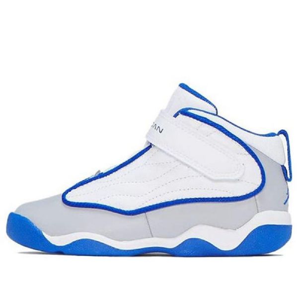 Nike Air Jordan Pro Strong Sko Barn Hvite Blå