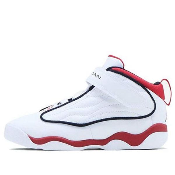 Nike Air Jordan Pro Strong Sko Barn Hvite Rød