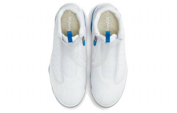 Nike Air Jordan Reign Retro Basketball Shoes Dame Hvite Blå