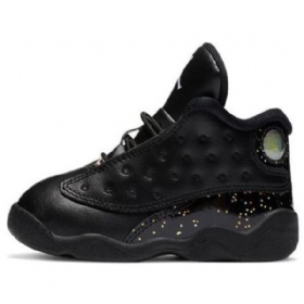 Nike Air Jordan Retro 13 Td Sko Barn Gull