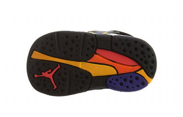 Nike Air Jordan Retro 8 Td Sko Barn Hvite