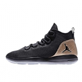 Nike Air Jordan Reveal Quai 54 Sko Herre Svarte Sølv