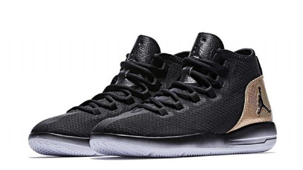 Nike Air Jordan Reveal Quai 54 Sko Herre Svarte Sølv
