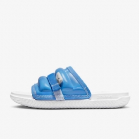 Nike Air Jordan Super Play Badesandaler Herre Blå Hvite