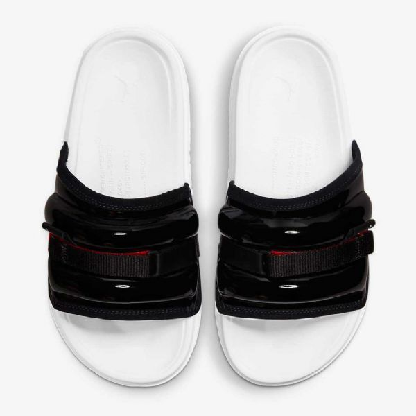 Nike Air Jordan Super Play Badesandaler Herre Blå Hvite