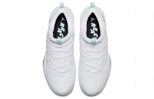 Nike Air Jordan Super.fly Low Tops Pf Joggesko Dame Hvite Grønn