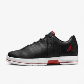 Nike Air Jordan Team Elite 2 Low Tops Sko Herre Svarte Hvite Rød
