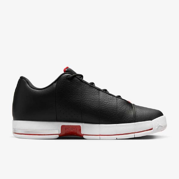 Nike Air Jordan Team Elite 2 Low Tops Sko Herre Svarte Hvite Rød