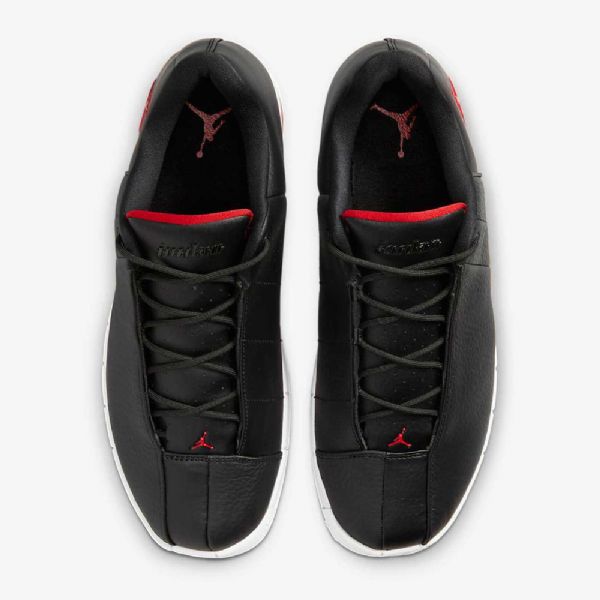 Nike Air Jordan Team Elite 2 Low Tops Sko Herre Svarte Hvite Rød
