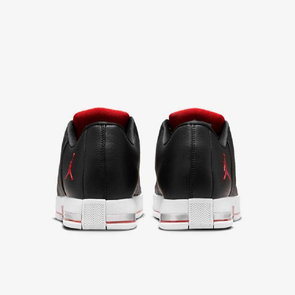 Nike Air Jordan Team Elite 2 Low Tops Sko Herre Svarte Hvite Rød