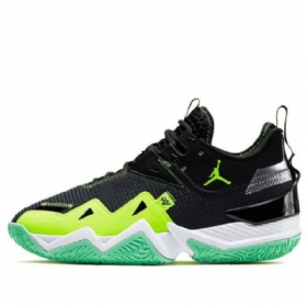 Nike Air Jordan Westbrook One Take Retro Basketball Shoes Dame Svarte Blå