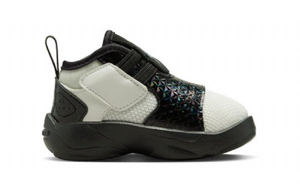 Nike Air Jordan Zion 2 Td 25 Years In China Marathon Running Shoes / Sneakers Barn Svarte Hvite