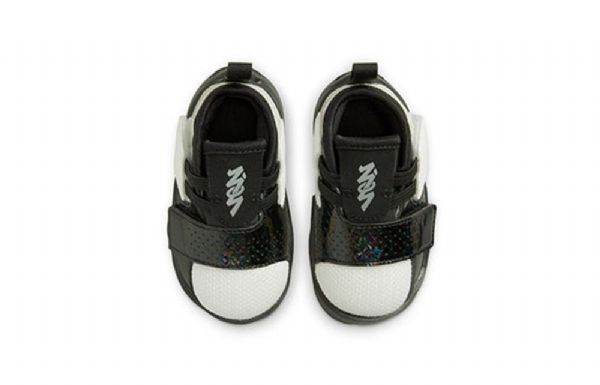 Nike Air Jordan Zion 2 Td 25 Years In China Marathon Running Shoes / Sneakers Barn Svarte Hvite