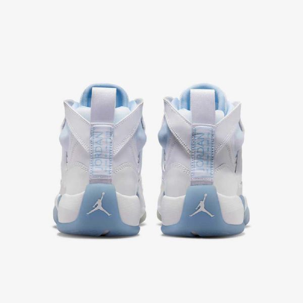 Nike Jumpman Two Trey Sko Dame Hvite Blå