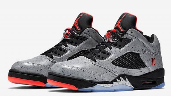 Nike Neymar X Jordan 5 Low Tops Sko Herre Grå