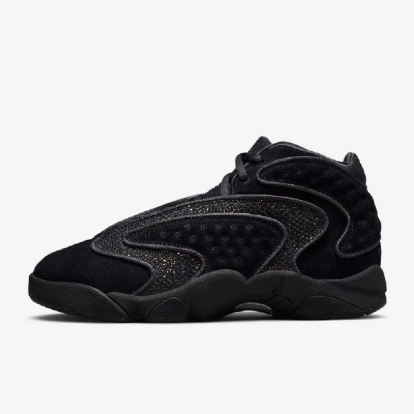 Nike Air Jordan Og Mid Tops Sko Dame Svarte