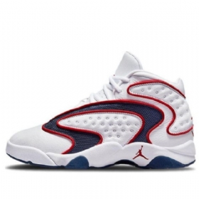 Nike Air Jordan Og Retro Basketball Shoes Dame Hvite Rød