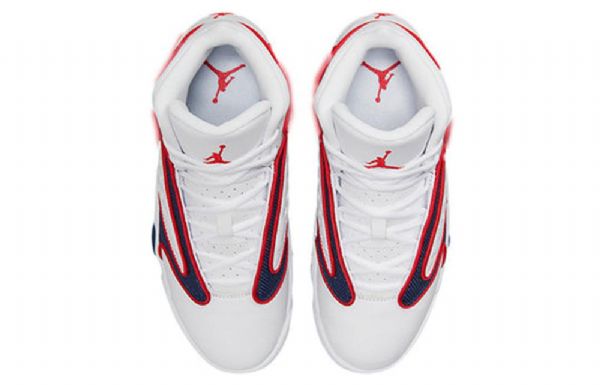 Nike Air Jordan Og Retro Basketball Shoes Dame Hvite Rød