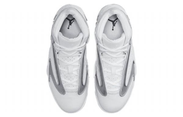 Nike Air Jordan Og Retro Basketball Shoes Dame Hvite Sølv