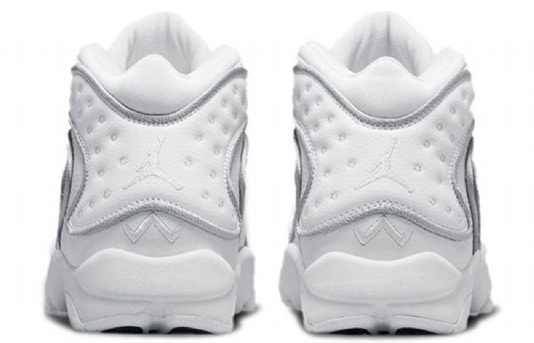 Nike Air Jordan Og Retro Basketball Shoes Dame Hvite Sølv
