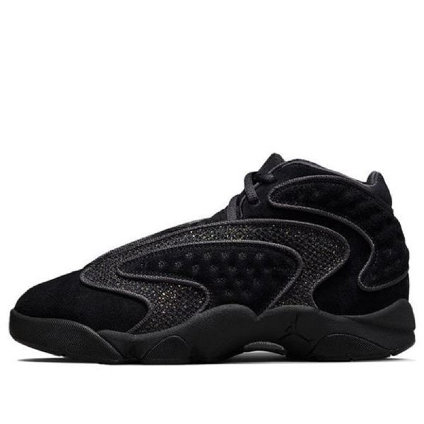 Nike Air Jordan Og Retro Basketball Shoes Dame Svarte Gull