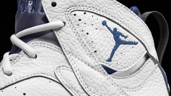 Nike Air Jordan 7 French Sko Herre Hvite Blå