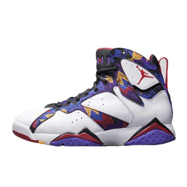Nike Air Jordan 7 Genser Sko Herre Hvite Multicolor