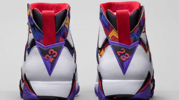 Nike Air Jordan 7 Genser Sko Herre Hvite Multicolor