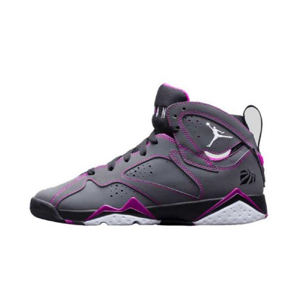 Nike Air Jordan 7 Girls Fuschia Force Sko Herre Grå
