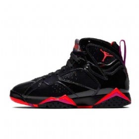 Nike Air Jordan 7 Gloss Sko Herre Svarte