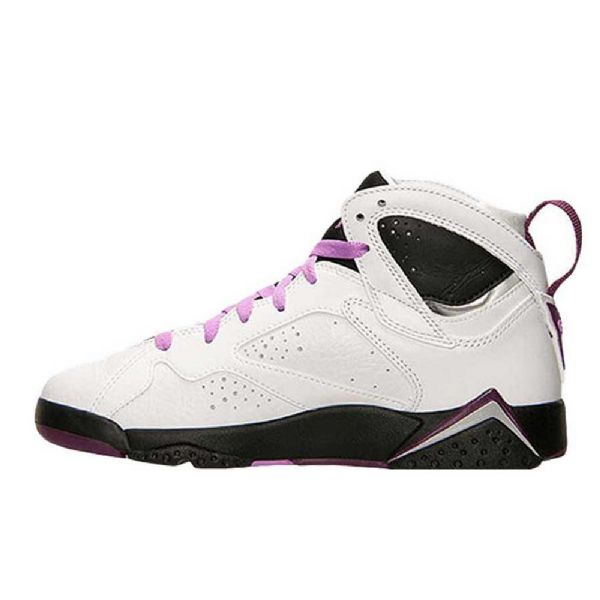 Nike Air Jordan 7 Gs Fuchsia Glow Tops Sko Herre Hvite