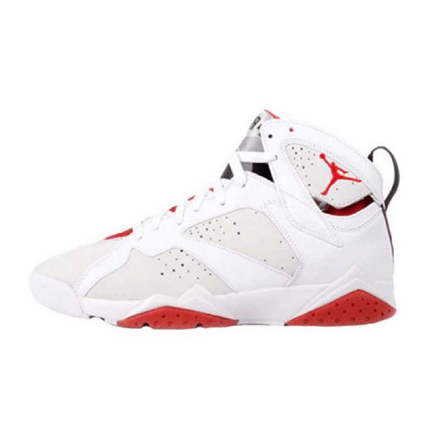 Nike Air Jordan 7 Hare Sko Herre Hvite Rød