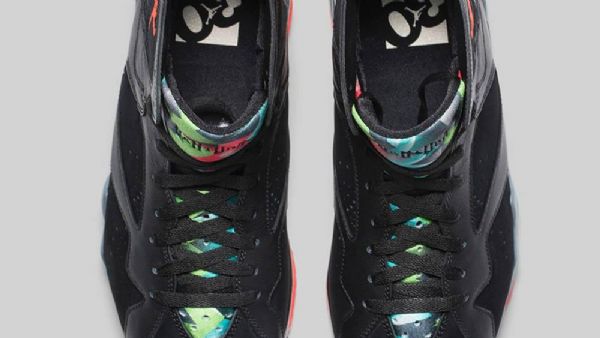 Nike Air Jordan 7 Marvin The Martian Sko Herre Svarte Rød