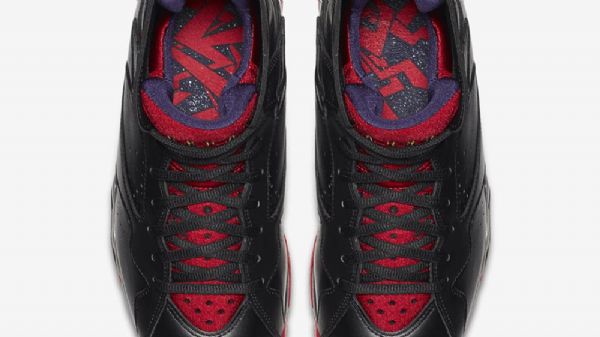 Nike Air Jordan 7 Marvin The Martian Sko Herre Svarte Rød