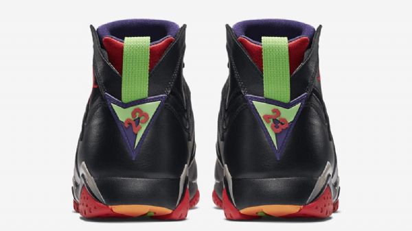 Nike Air Jordan 7 Marvin The Martian Sko Herre Svarte Rød