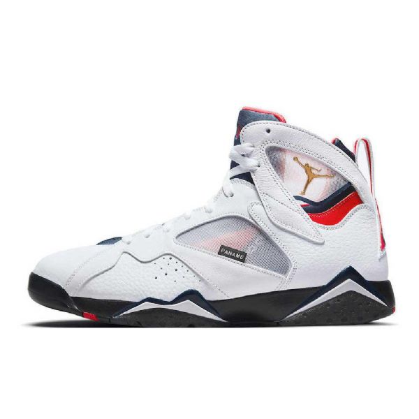 Nike Air Jordan 7 Psg Sko Herre Hvite