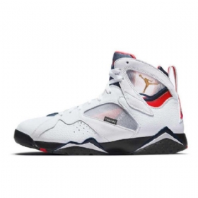 Nike Air Jordan 7 Psg Sko Herre Hvite