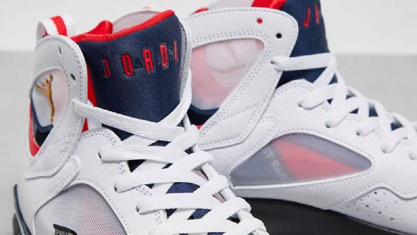 Nike Air Jordan 7 Psg Sko Herre Hvite