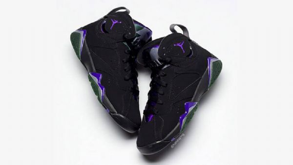 Nike Air Jordan 7 Ray Allen Sko Herre Svarte