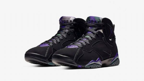 Nike Air Jordan 7 Ray Allen Sko Herre Svarte