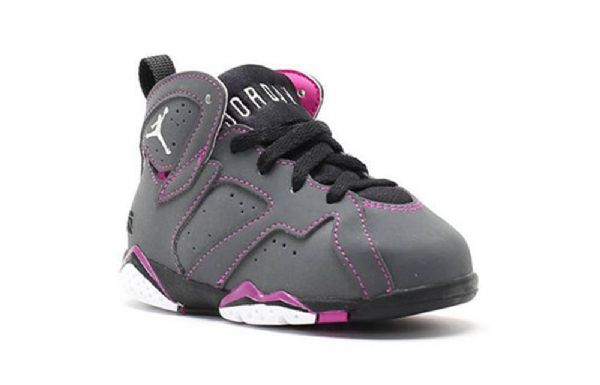 Nike Air Jordan 7 Retro Basketball Shoes Barn Grå