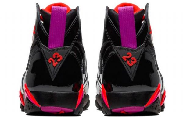 Nike Air Jordan 7 Retro Basketball Shoes Dame Svarte