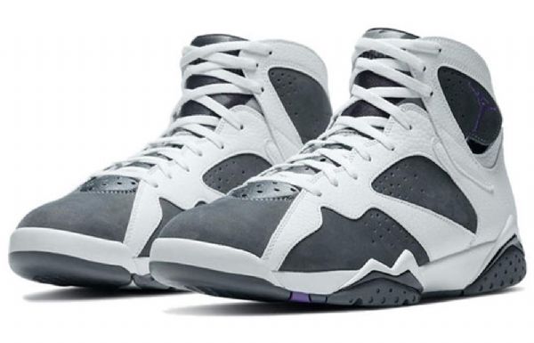 Nike Air Jordan 7 Retro Basketball Shoes Herre Marineblå Grå Svarte