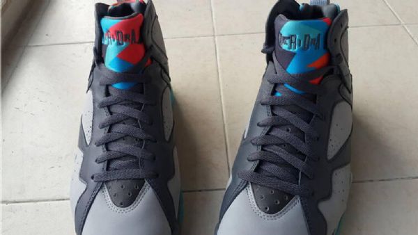 Nike Air Jordan 7 Retro Bobcats Sko Herre Grå