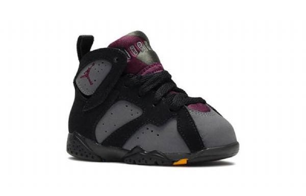 Nike Air Jordan 7 Retro Bt Sko Barn Burgunder