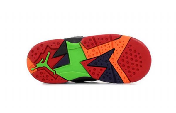 Nike Air Jordan 7 Retro Bt Sko Barn Svarte Rød