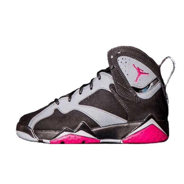 Nike Air Jordan 7 Retro Gs Sko Herre Svarte Fuchsia