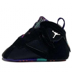 Nike Air Jordan 7 Retro Sko Barn Svarte